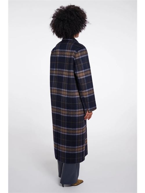 cappotto adria RINO & PELLE | ADRIA.7002611CHECK BLU NAVY